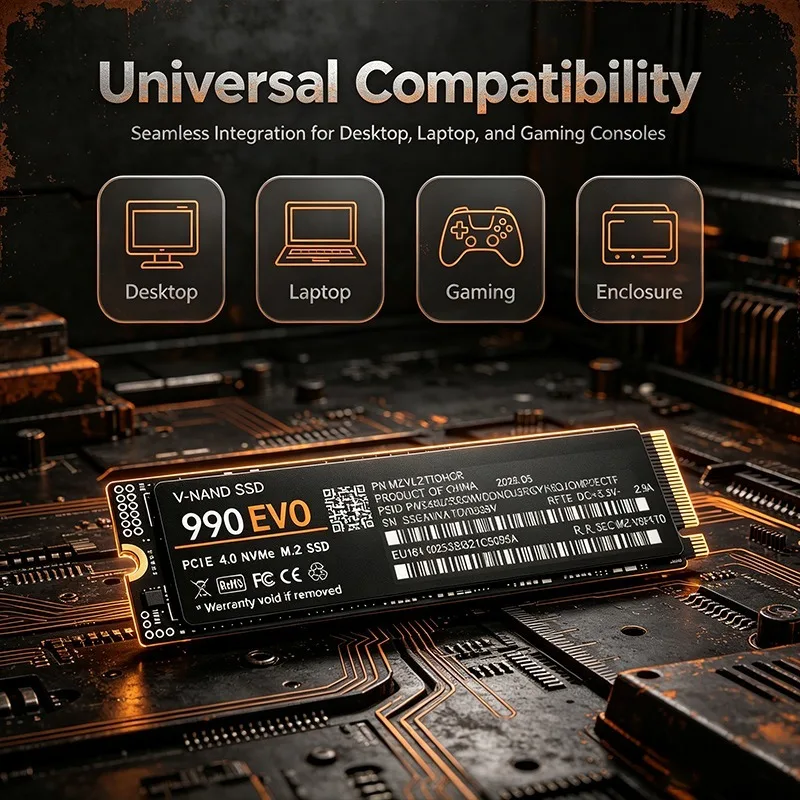 قرص تخزين داخلي M.2 NVMe SSD 9 - مراجعة M.2 Nvme 4Tb Pcie 4.0 Ssd وسعره