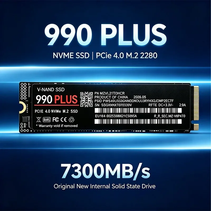 قرص تخزين SSD 990 Plus بسعة 50 - مراجعة M.2 Nvme 4Tb Pcie 4.0 Ssd وسعره