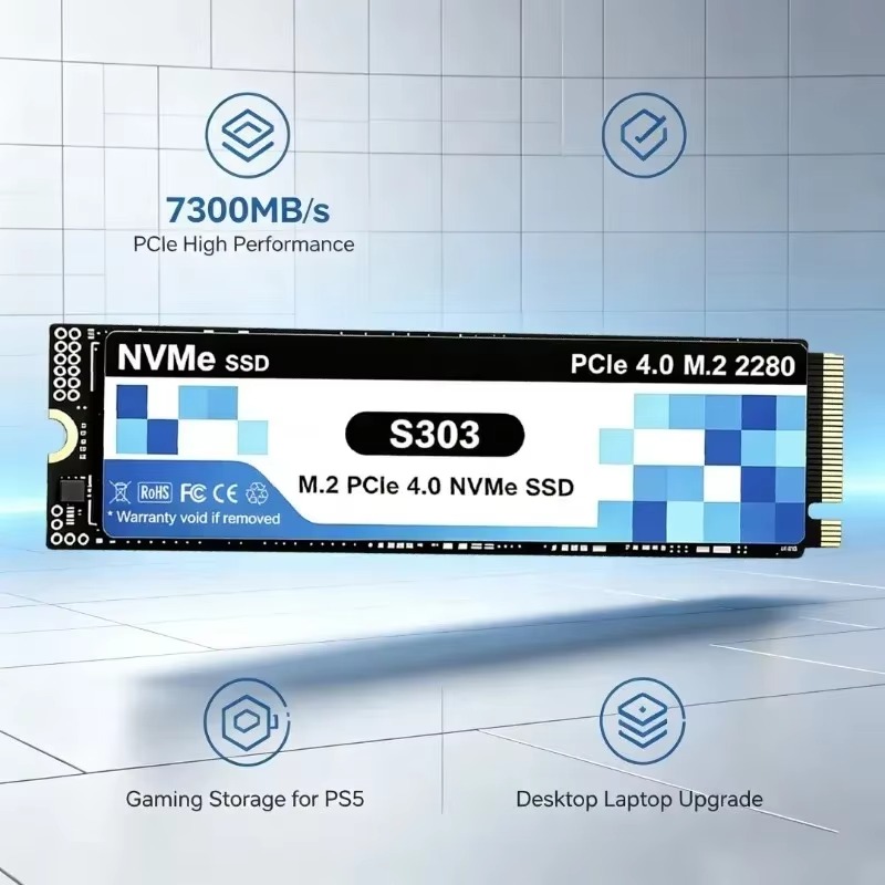 قرص تخزين SSD داخلي S303 M.2 N - مراجعة M.2 Nvme 4Tb Pcie 4.0 Ssd وسعره